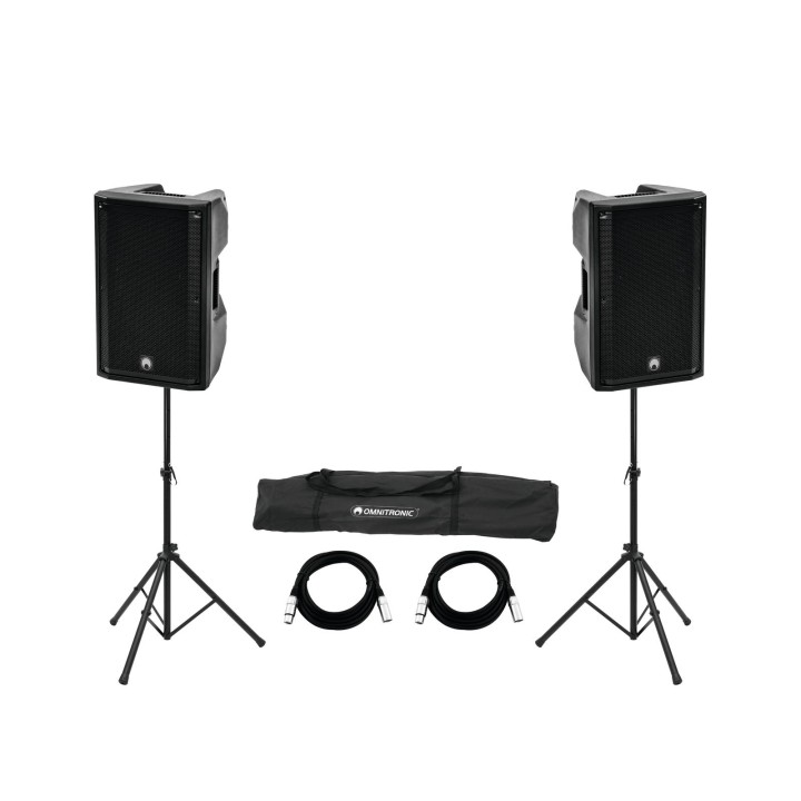 Omnitronic - Set 2x XKB-215A + Speaker Stand MOVE ... | Z-Bombilla