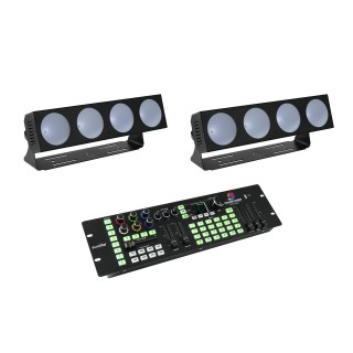 Eurolite - Set 2x LED CBB-4 + DMX LED Color - Barra LED | Z-Bombilla