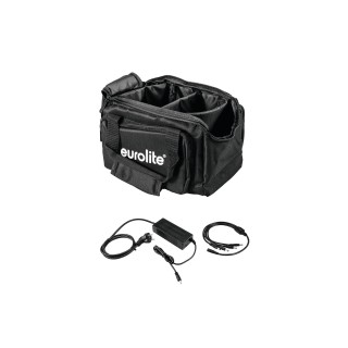 Eurolite - Set SB-14 Soft-Bag + Charger 4x AKKU Flat Light 1 - Accesorios Focos LED | Z-Bombilla
