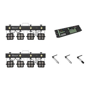 Eurolite - Set 2x KLS-180 + Color Chief - LED Efeito Set | Z-Bombilla