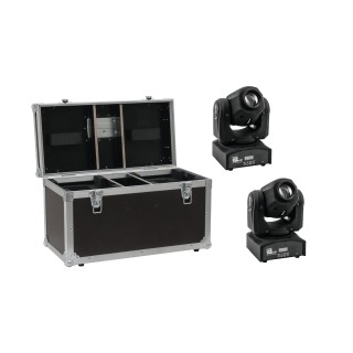 Eurolite - Set 2x LED TMH-17 Spot + Case - Moving heads SPOT | Z-Bombilla