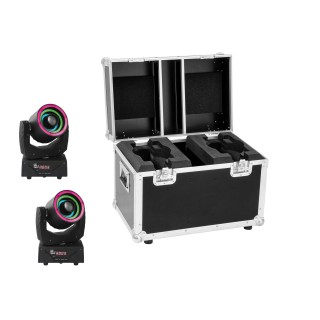 Eurolite - Set LED TMH-41 Hypno Moving-Head Spot + Case - Moving heads SPOT | Z-Bombilla
