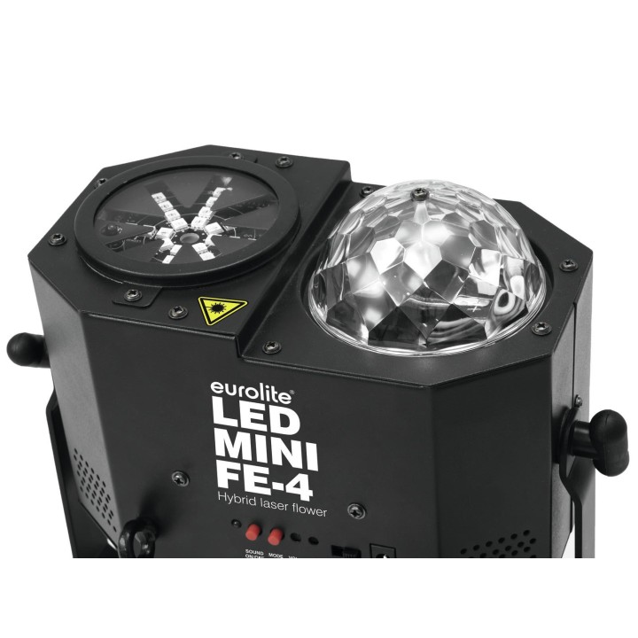 Eurolite - LED Mini FE-4 Hybrid Laser Flower - Efecte LED diverso | Z-Bombilla