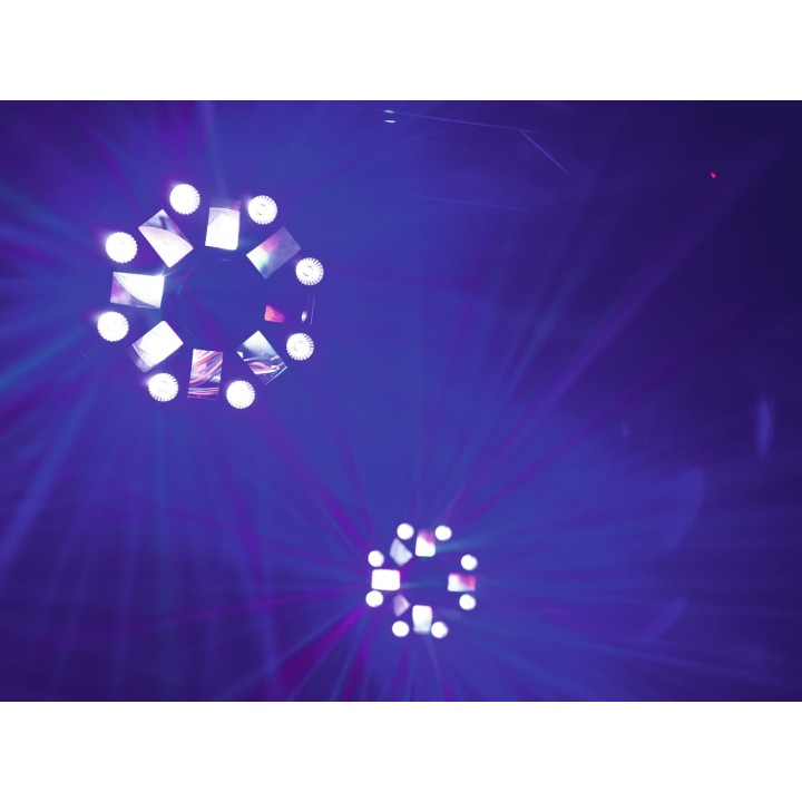 Eurolite - LED FE-1750 Hybrid Laserflower - Vário efeito de LED | Z-Bombilla