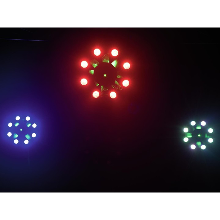 Eurolite - LED FE-1750 Hybrid Laserflower - Vário efeito de LED | Z-Bombilla