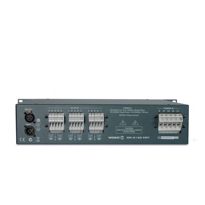 Work - WD 616 KMT - Dimmer 380V 400V DMX-512 | Z-Bombilla