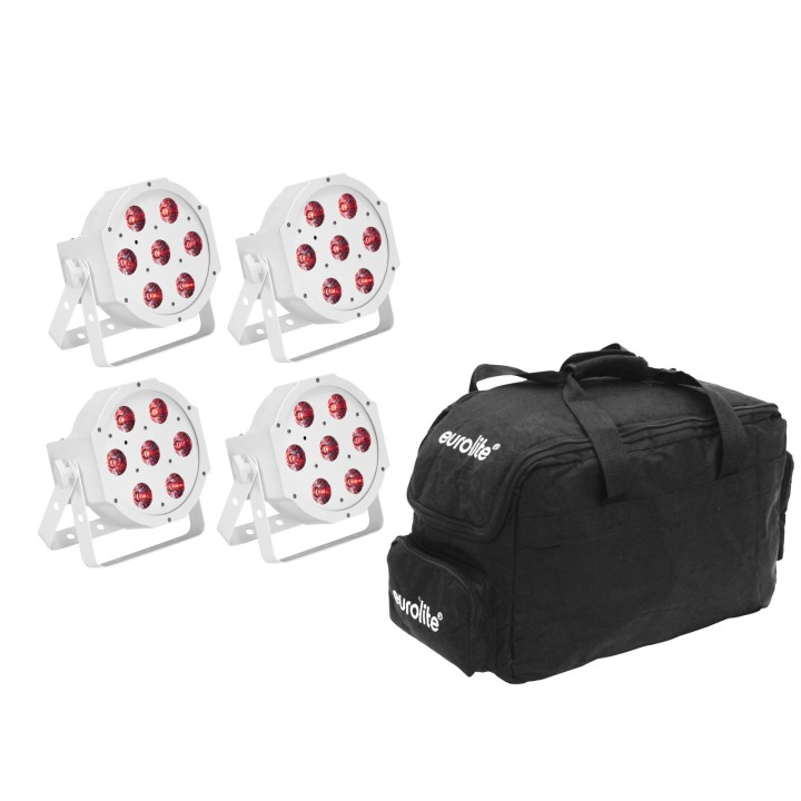 Eurolite - Set 5x LED SLS-7 HCL Spot white + Soft Bag - Other LED's Spotlight | Z-Bombilla