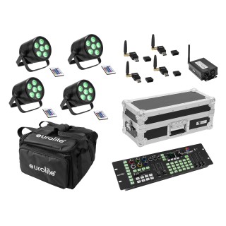 Eurolite - AKKU Mobile Bundle - LED Spotlights várias | Z-Bombilla