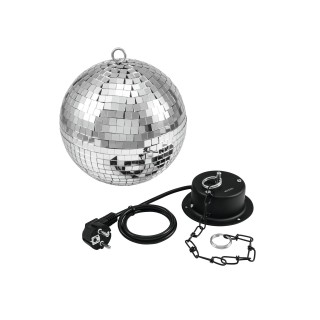 Eurolite - Mirror Ball 20cm with MD-1015 Motor - Palle Specchio e Motori | Z-Bombilla
