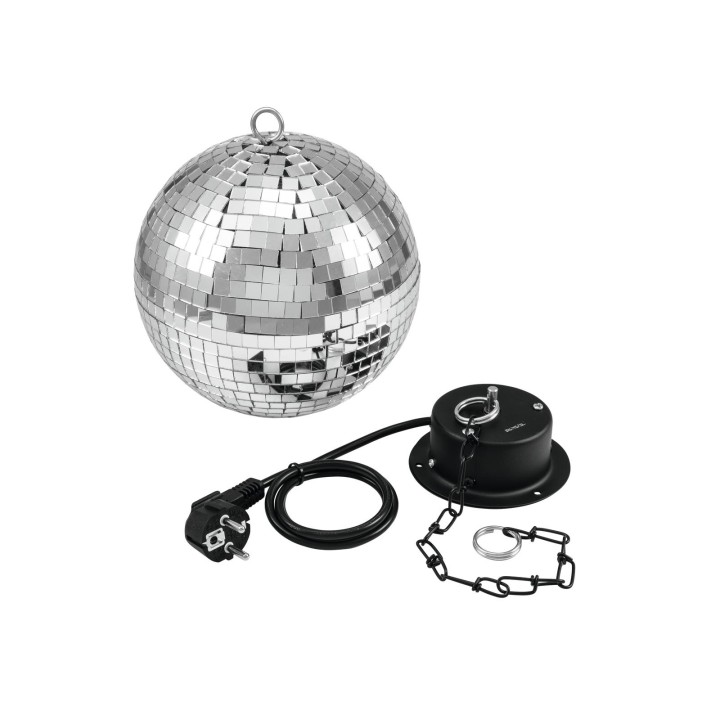 Eurolite - Mirror Ball 20cm with MD-1015 Motor - Palle Specchio e Motori | Z-Bombilla