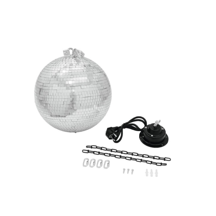 Eurolite - Mirror Ball 30cm, with MD-1515 Motor - Palle Specchio e Motori | Z-Bombilla
