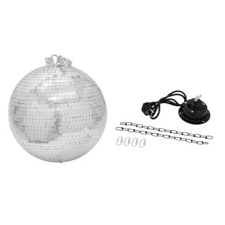Eurolite - Mirror Ball 40cm with MD-1515 Motor - Palle Specchio e Motori | Z-Bombilla