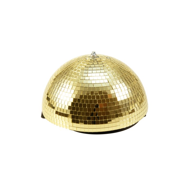 Eurolite - Half Mirror Ball 30cm gold motorized - Palle Specchio e Motori | Z-Bombilla