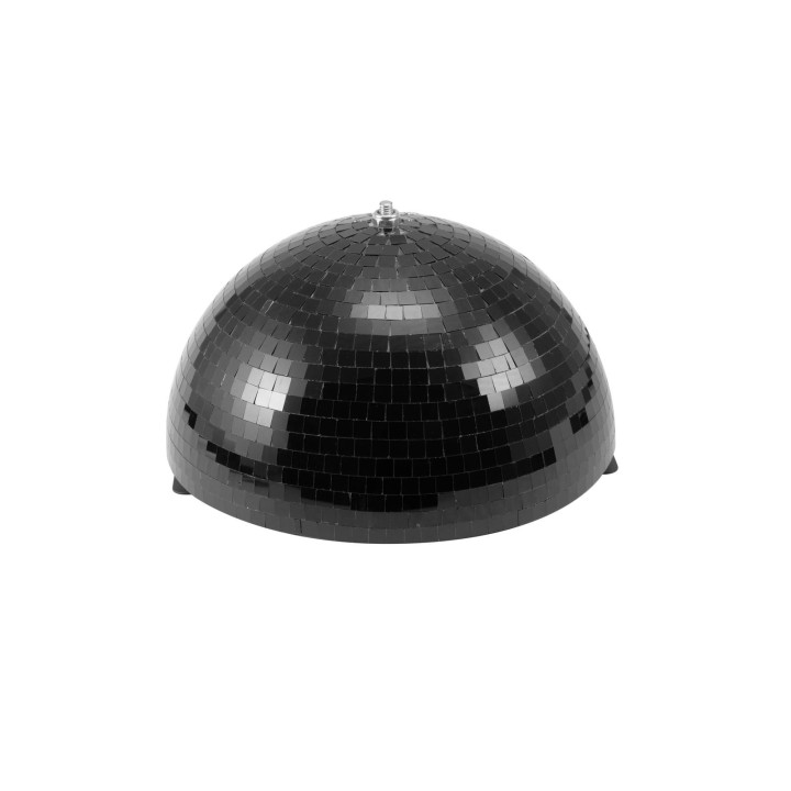 Eurolite - Half Mirror Ball 30cm black motorized - Palle Specchio e Motori | Z-Bombilla