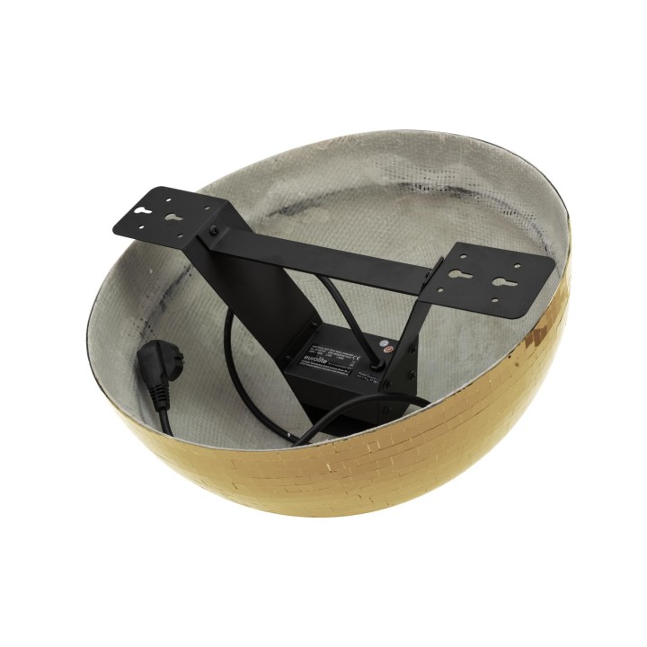 Eurolite - Half Mirror Ball 50cm gold motorized - Palle Specchio e Motori | Z-Bombilla