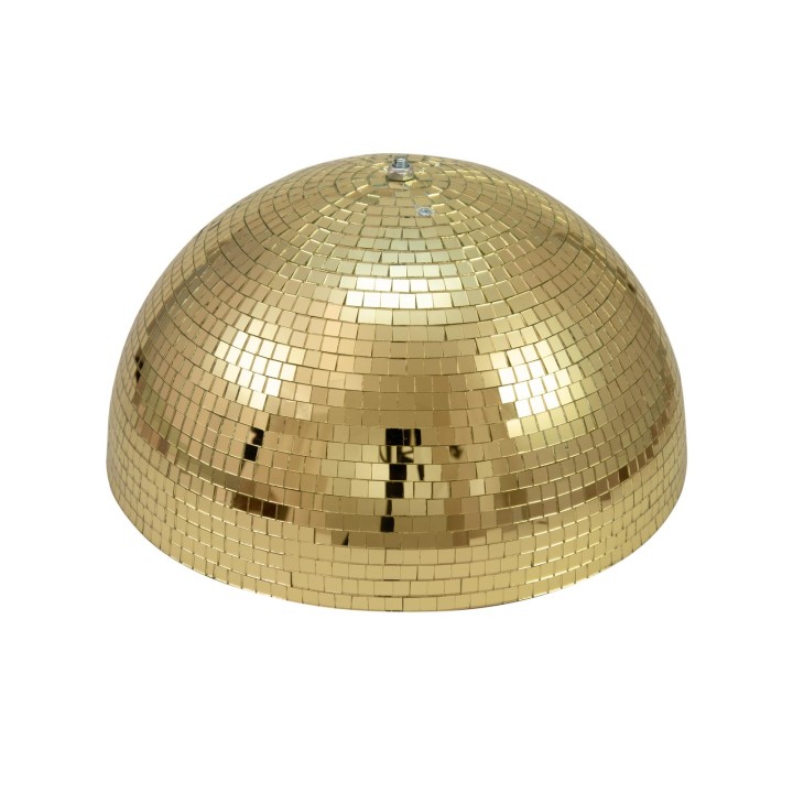 Eurolite - Half Mirror Ball 50cm gold motorized - Palle Specchio e Motori | Z-Bombilla