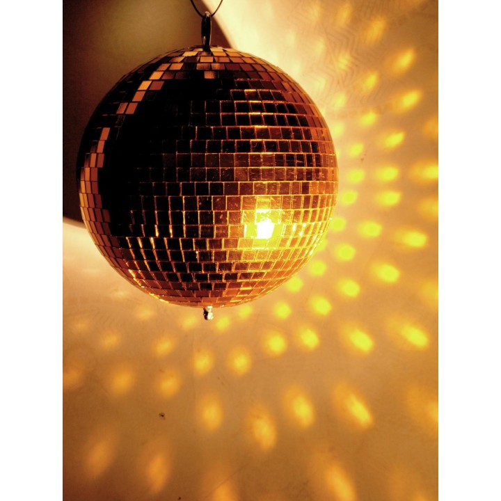 Eurolite - Mirror Ball 20cm gold - Palle Specchio e Motori | Z-Bombilla