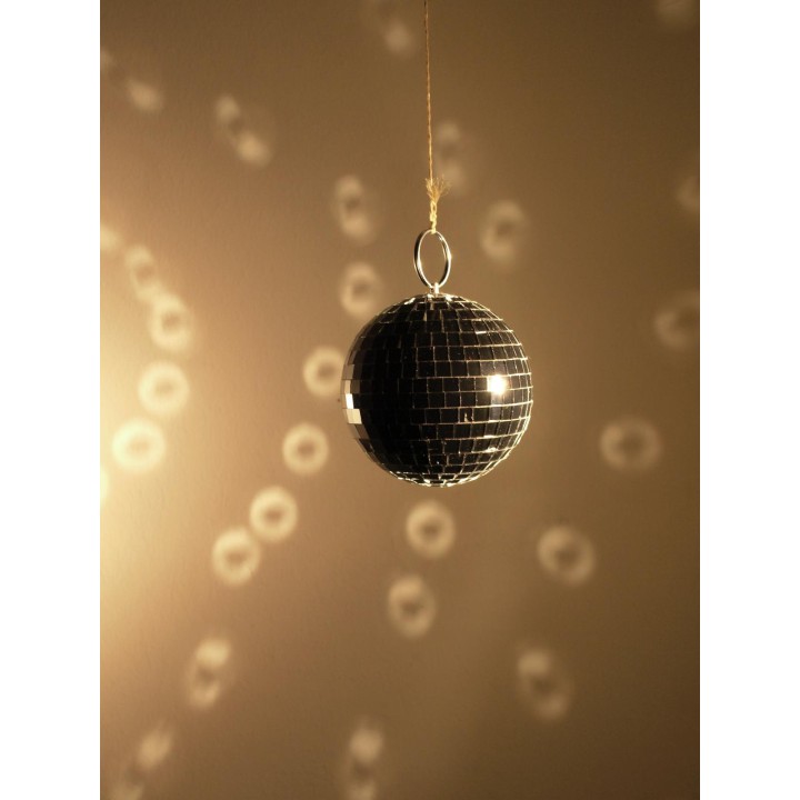 Eurolite - Mirror Ball 10cm black - Palle Specchio e Motori | Z-Bombilla