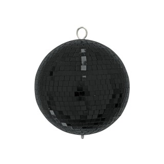 Eurolite - Mirror Ball 20cm black - Bolas de Espelho e Motores | Z-Bombilla