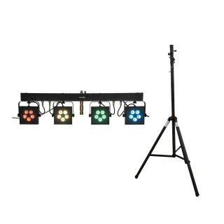 Eurolite - Set LED KLS-902 + STV-40S-WOT Steel stand - LED Efeito Set | Z-Bombilla