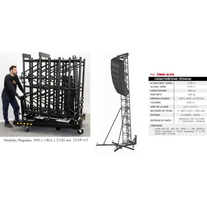 Guil - TMD-570 - Ground Support Tower | Z-Bombilla