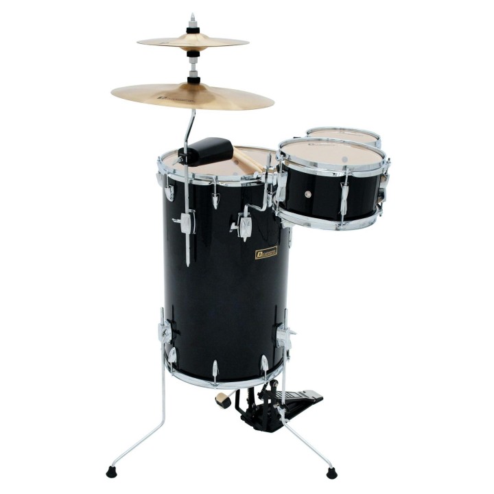 Dimavery - CDS Cocktail Drum set, black - Bateria Acústica | Z-Bombilla