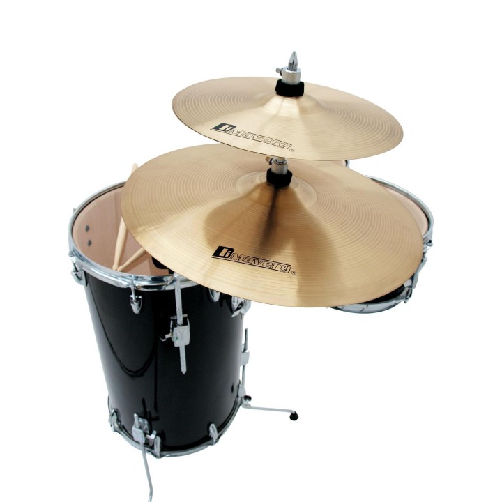 Dimavery - CDS Cocktail Drum set, black - Bateria Acústica | Z-Bombilla