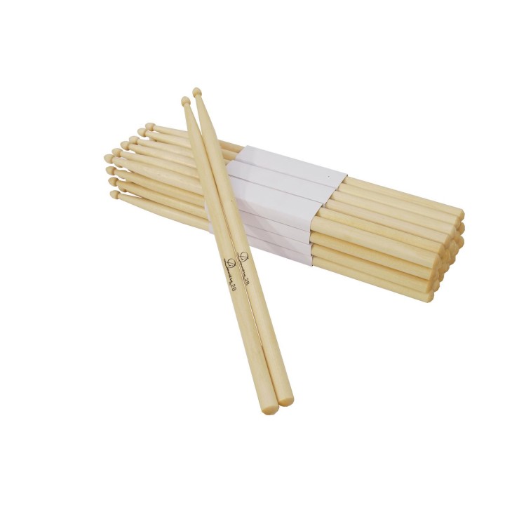 Dimavery - DDS-2B Drumsticks, maple - 2B Sticks | Z-Bombilla