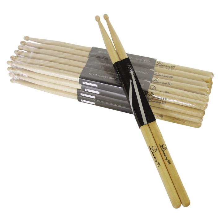 Dimavery - DDS-5B Drumsticks, maple - 5B Sticks | Z-Bombilla