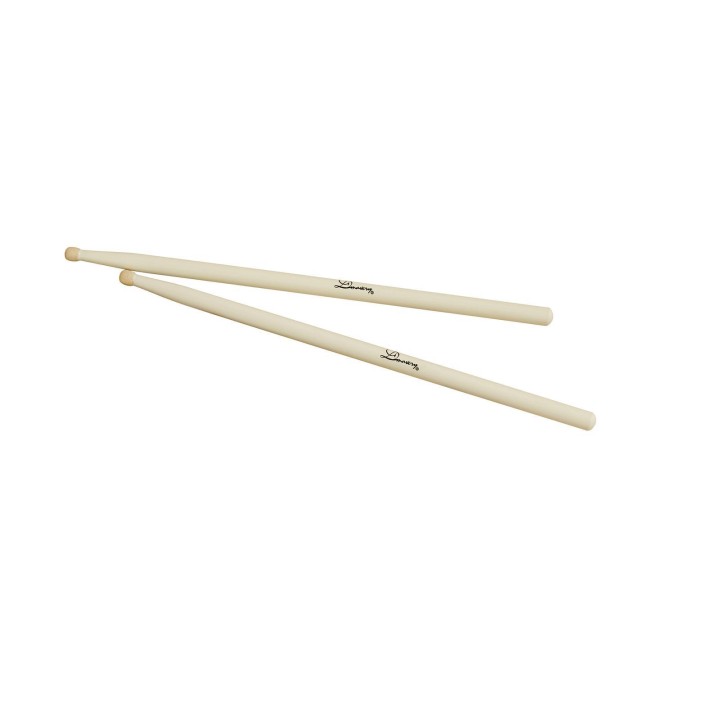 Dimavery - DDS-Marchingsticks, maple, white - Baquetas | Z-Bombilla