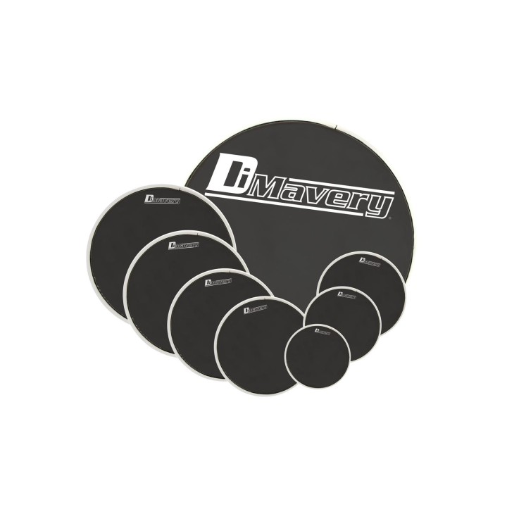 Dimavery - DH-10 Drumhead, black - Drumhead | Z-Bombilla
