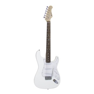 Dimavery - ST-203 E-Guitar, white - Electric Guitar | Z-Bombilla