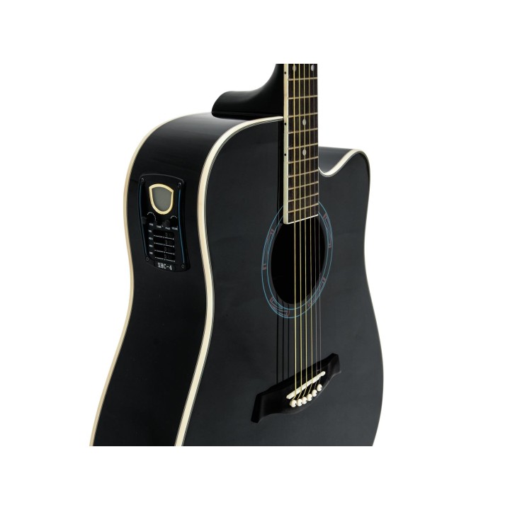 Dimavery - DR-520 Dreadnought, black - Acoustic Guitar | Z-Bombilla