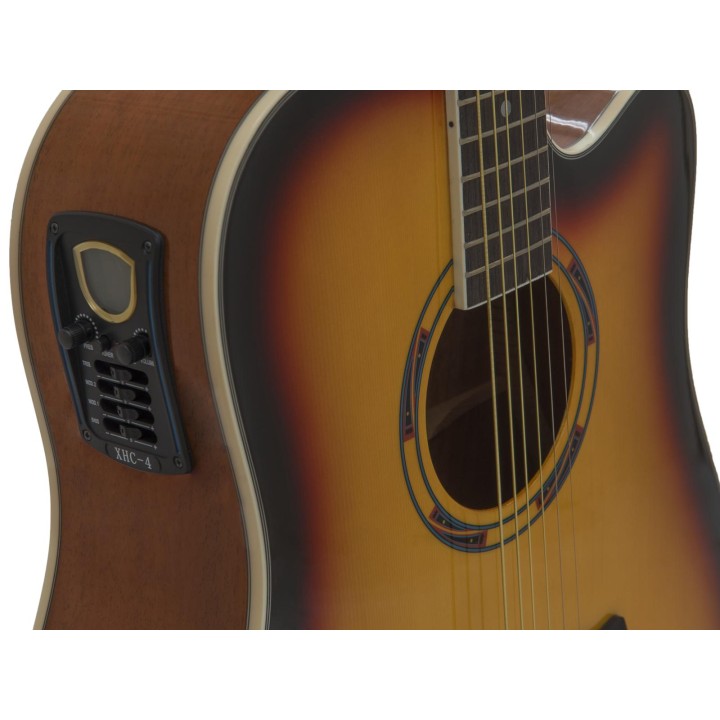 Dimavery - DR-520 Dreadnought, sunburst - Acoustic Guitar | Z-Bombilla