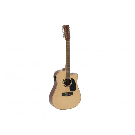 Dimavery - DR-612 Western guitar 12-string, nature 1