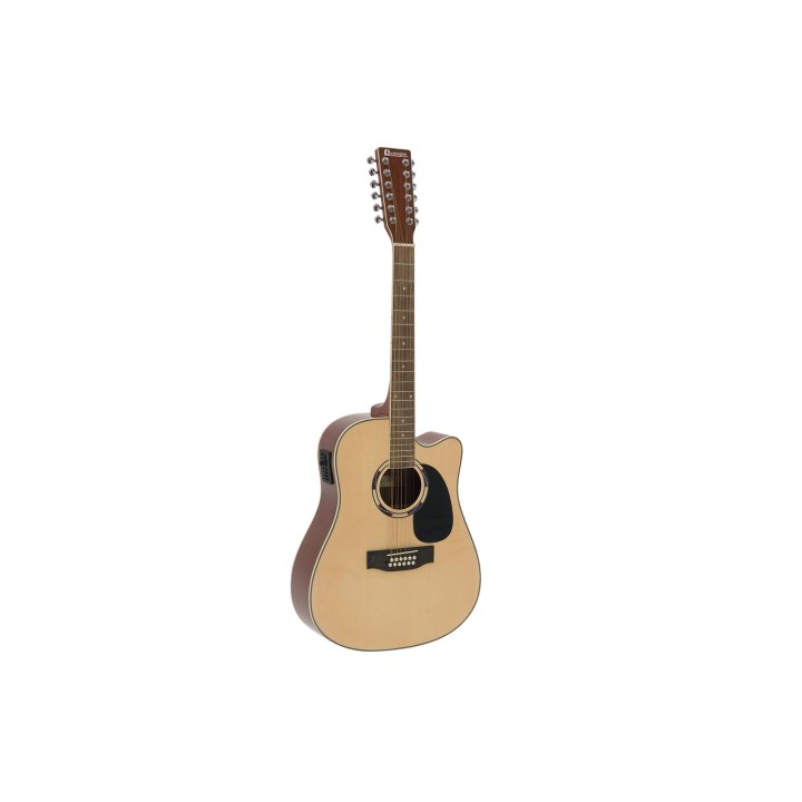 Dimavery - DR-612 Western guitar 12-string, nature - Acoustic Guitar | Z-Bombilla