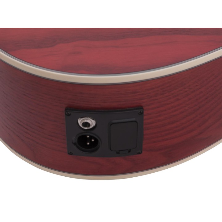 Dimavery - JK-510 Western guitar, cutaway, grained - Acoustic Guitar | Z-Bombilla