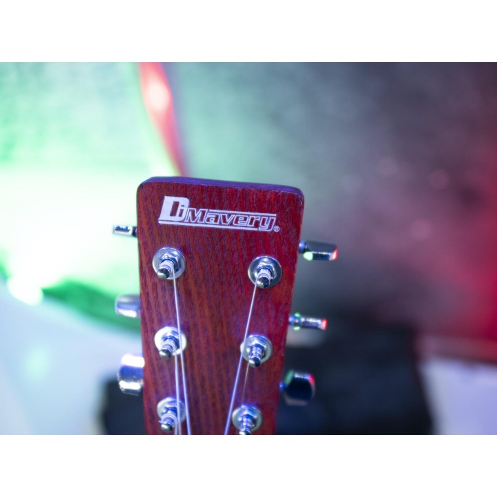 Dimavery - JK-510 Western guitar, cutaway, grained - Acoustic Guitar | Z-Bombilla