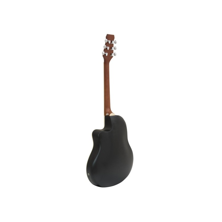 Dimavery - RB-300 Roundback, black - Acoustic Guitar | Z-Bombilla