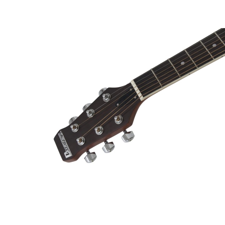 Dimavery - RB-300 Roundback, red - Acoustic Guitar | Z-Bombilla