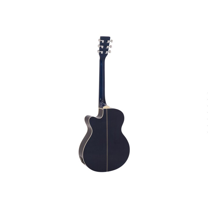 Dimavery - AW-400 Western guitar, blueburst - Acoustic Guitar | Z-Bombilla
