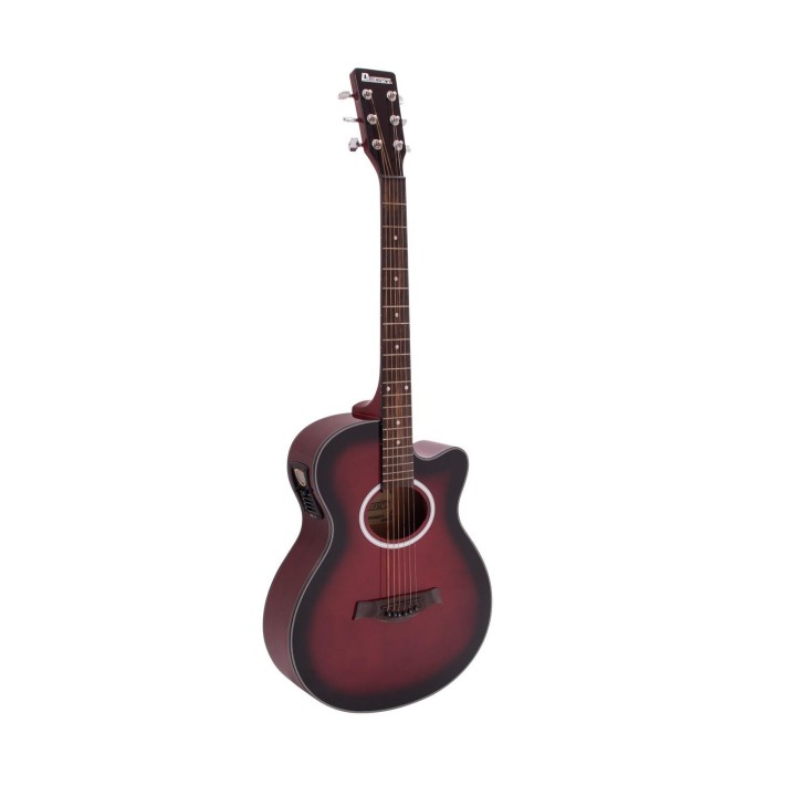 Dimavery - AW-400 Western guitar, redburst - Acoustic Guitar | Z-Bombilla