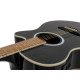 Dimavery - AW-400 Western guitar, black 3
