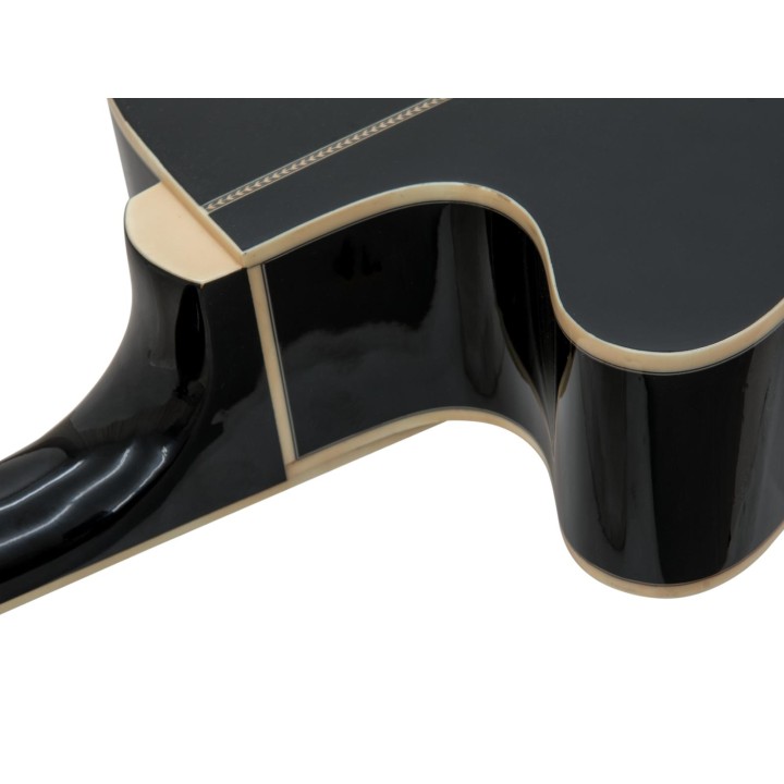 Dimavery - AW-400 Western guitar, black - Acoustic Guitar | Z-Bombilla