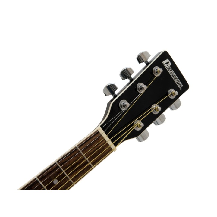 Dimavery - AW-400 Western guitar LH, black - Acoustic Guitar | Z-Bombilla