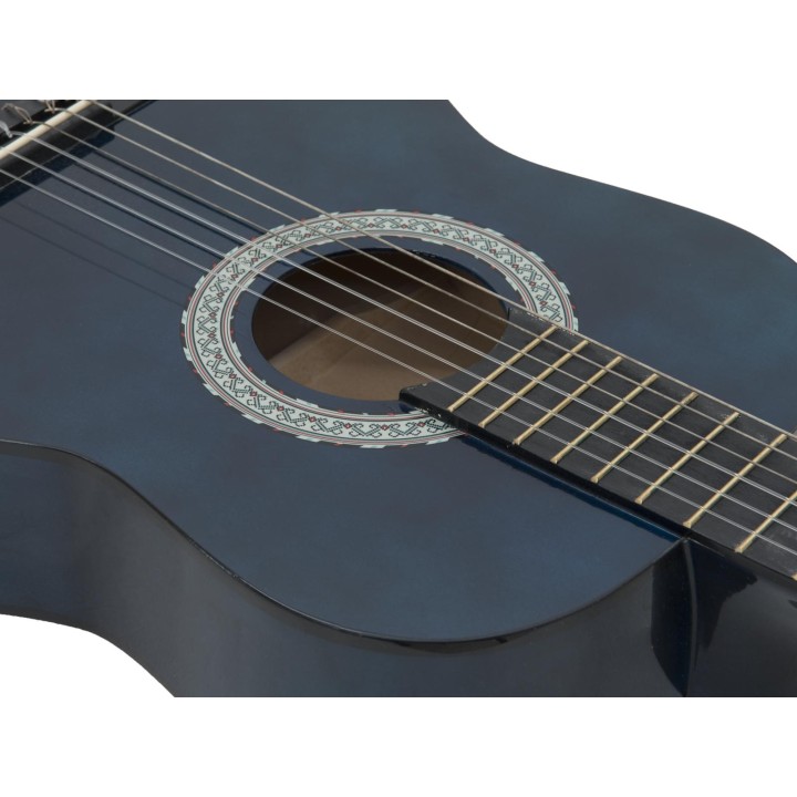 Dimavery - AC-303 Classical Guitar 3/4, blue - Classical Guitar | Z-Bombilla