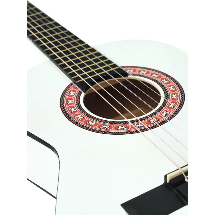 Dimavery - AC-303 Classical Guitar 1/2, white - Classical Guitar | Z-Bombilla