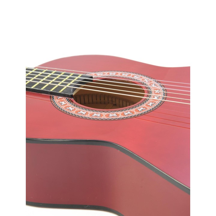 Dimavery - AC-303 Classical Guitar 1/2, red - Classical Guitar | Z-Bombilla
