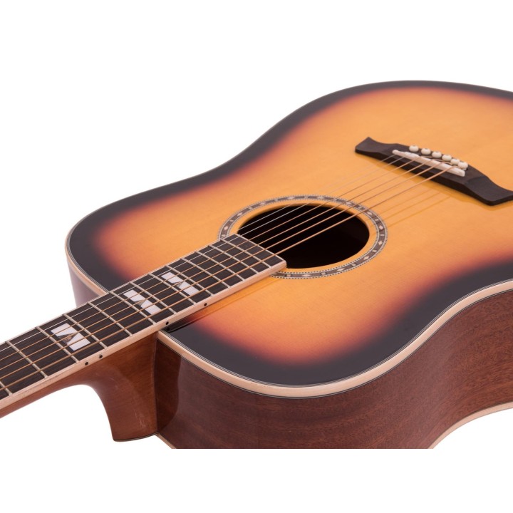 Dimavery - STW-40 Western guitar, sunburst - Acoustic Guitar | Z-Bombilla