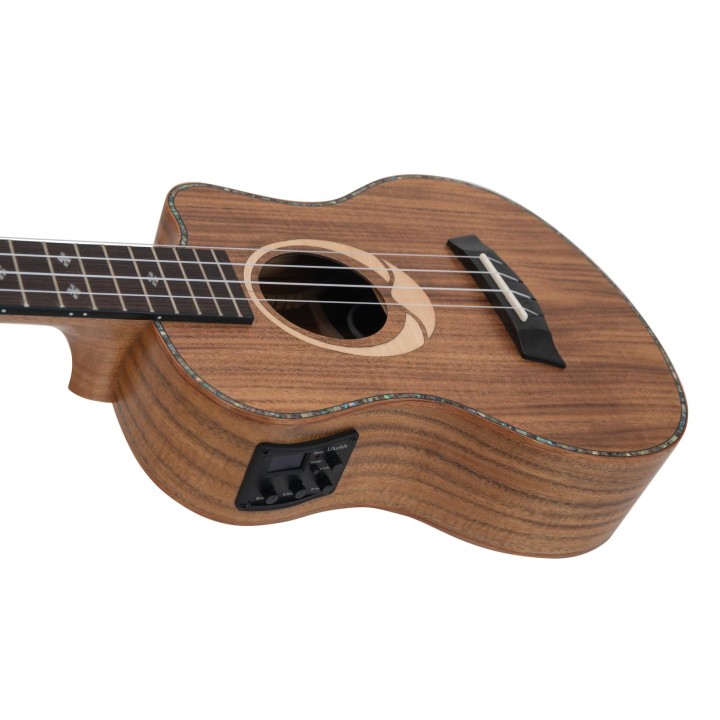 Dimavery - UK-200 Tenor Ukulele, Koa - Ukelele | Z-Bombilla